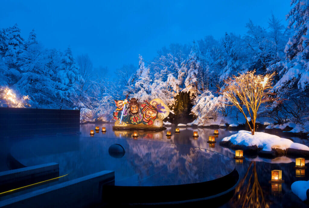 古牧温泉：星野リゾート青森屋（冬）