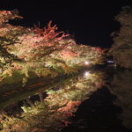 弘前さくらまつりで有名な弘前公園 - 桜の見頃、紅葉はいつ？