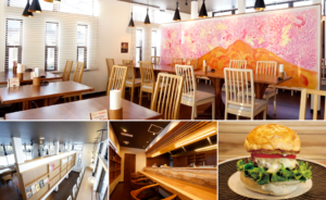 青森県産牛100%無添加パティのプレミアムハンバーガー - ユイットデュボワ 八幡崎店